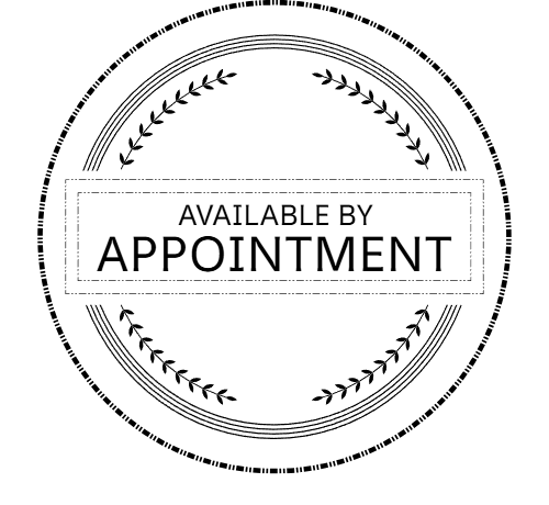 Avaialble By Appointment badge